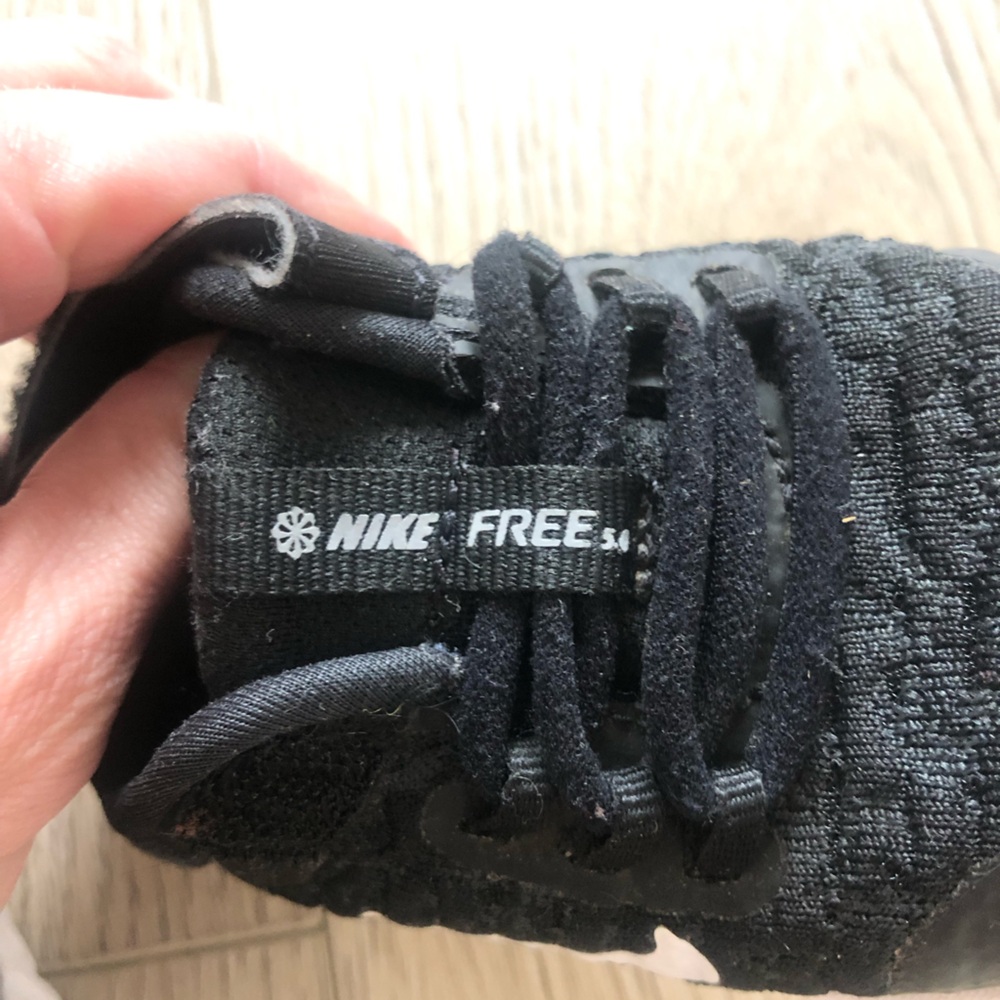 Nike Free RN 2021 Baby Sneakers color Black Toddler size 4 - Picture 8 of 11